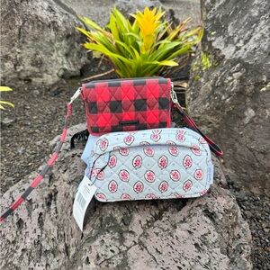 Vera Bradley Bundle Crossbody Wallet + Mini Belt Bag NWT